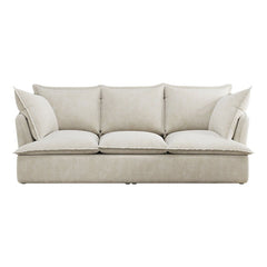 Bellemave® 94" Modern 3+1 Seater Sectional Cloud Sofa with 2 Armrest Pillows - Bellemave