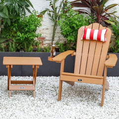 Bellemave® Adirondack Portable Folding Side Table All - Weather and Fade - Resistant Plastic Wood - Bellemave
