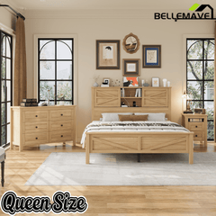 Bellemave® Bedroom Furniture Set, 3 Piece Set - Bellemave