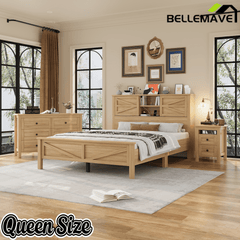Bellemave® Bedroom Furniture Set, 3 Piece Set - Bellemave