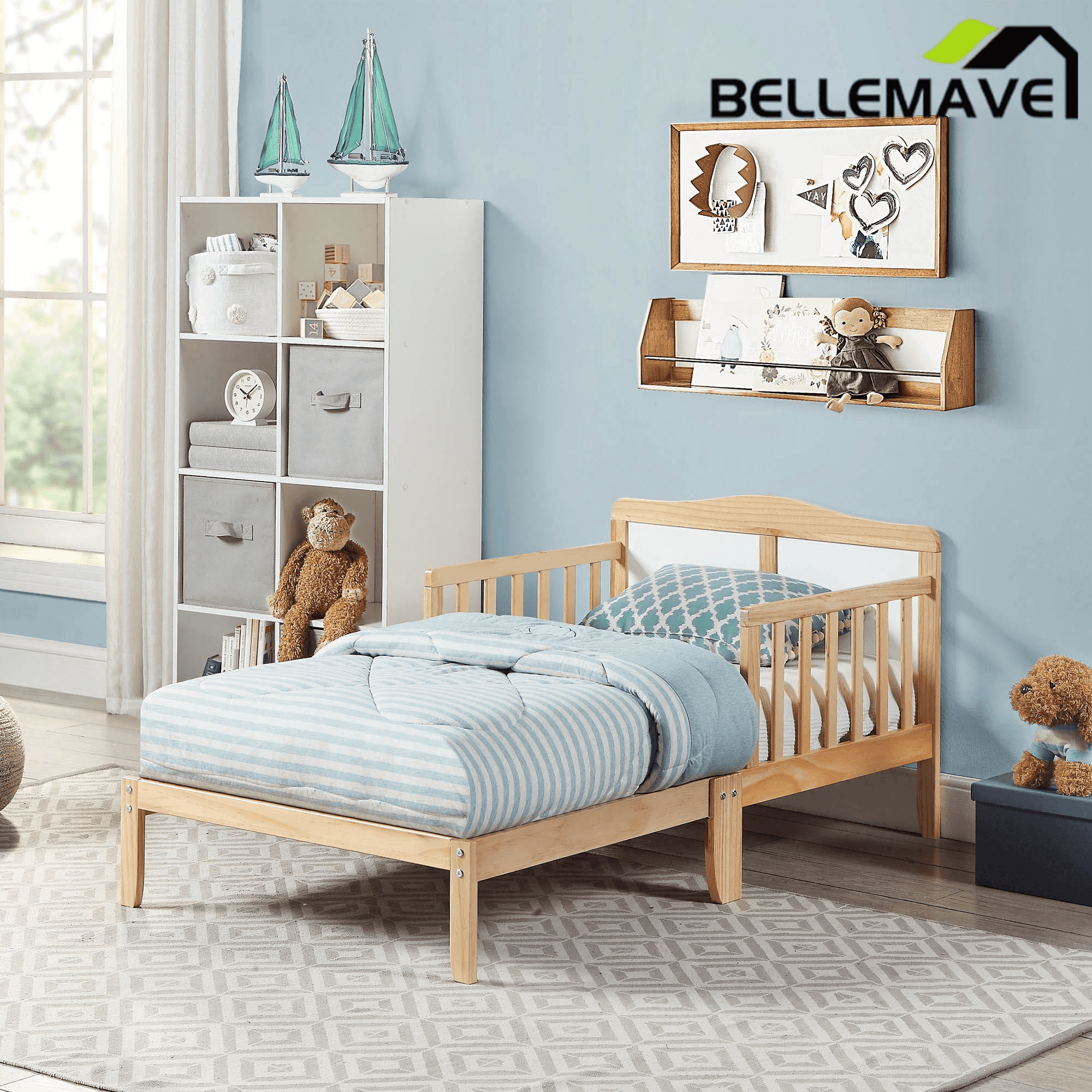 Bellemave® Birdie Toddler Bed - Bellemave