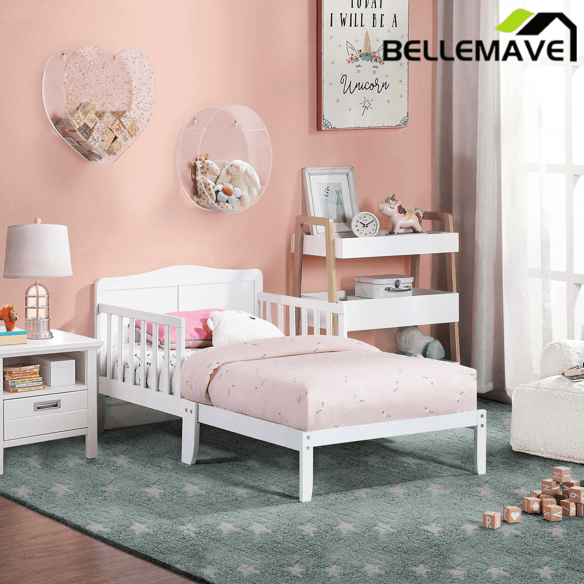 Bellemave® Birdie Toddler Bed - Bellemave
