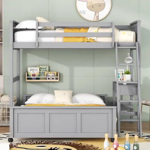 Bellemave® Bunk Bed with Desk - Bellemave