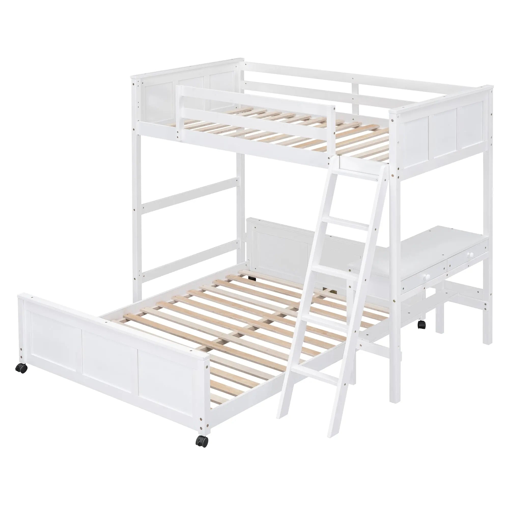 Bellemave® Bunk Bed with Desk - Bellemave