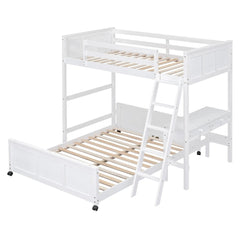 Bellemave® Bunk Bed with Desk - Bellemave