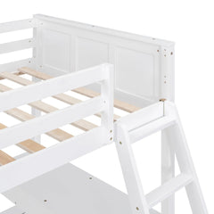 Bellemave® Bunk Bed with Desk - Bellemave