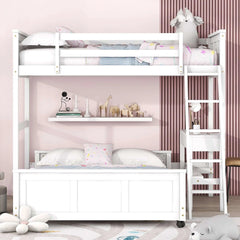 Bellemave® Bunk Bed with Desk - Bellemave