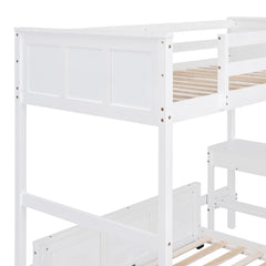 Bellemave® Bunk Bed with Desk - Bellemave