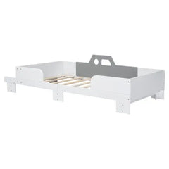 Bellemave Car-Shaped Twin Bed with Bench - Bellemave