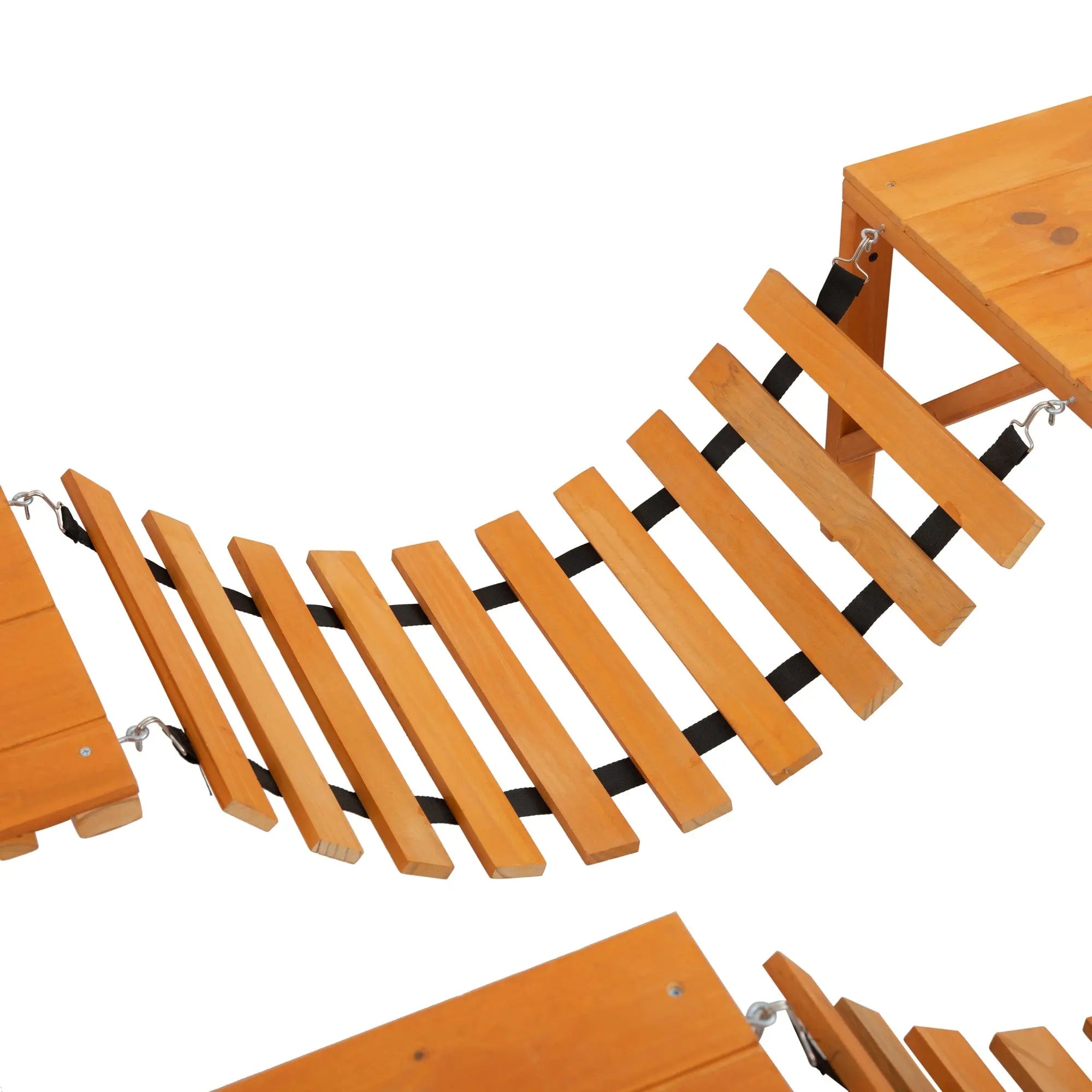 Bellemave® Cat Houses for Outdoor Cats,Natural Wood Playground,Natural Cat Shelf with Litter Box - Bellemave