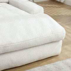 Bellemave® Chenille 2 - Seater Lazy Sofa With 5 back Pillows - Bellemave