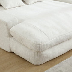 Bellemave® Chenille 2 - Seater Lazy Sofa With 5 back Pillows - Bellemave