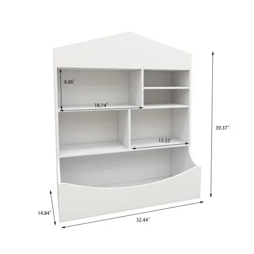 Bellemave® Children's Multi - Functional 7 Shelf Bookcase - Bellemave