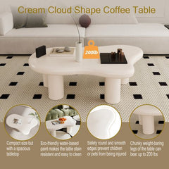 Bellemave® Cloud Shaped Coffee Table - Bellemave