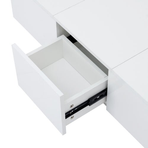 Bellemave® Coffee Table with 2 large Hidden Storage Compartment and 2 Drawers - Bellemave