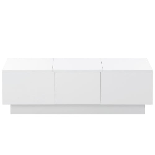 Bellemave® Coffee Table with 2 large Hidden Storage Compartment and 2 Drawers - Bellemave