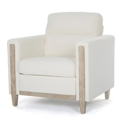 Bellemave® Comfortable Solid Wood 1 Seater Sofa - Bellemave
