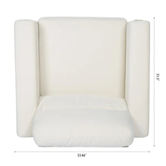 Bellemave® Comfortable Solid Wood 1 Seater Sofa - Bellemave
