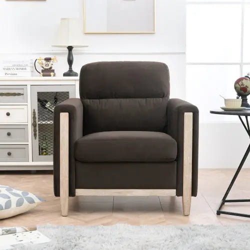 Bellemave® Comfortable Solid Wood 1 Seater Sofa - Bellemave