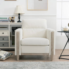Bellemave® Comfortable Solid Wood 1 Seater Sofa - Bellemave