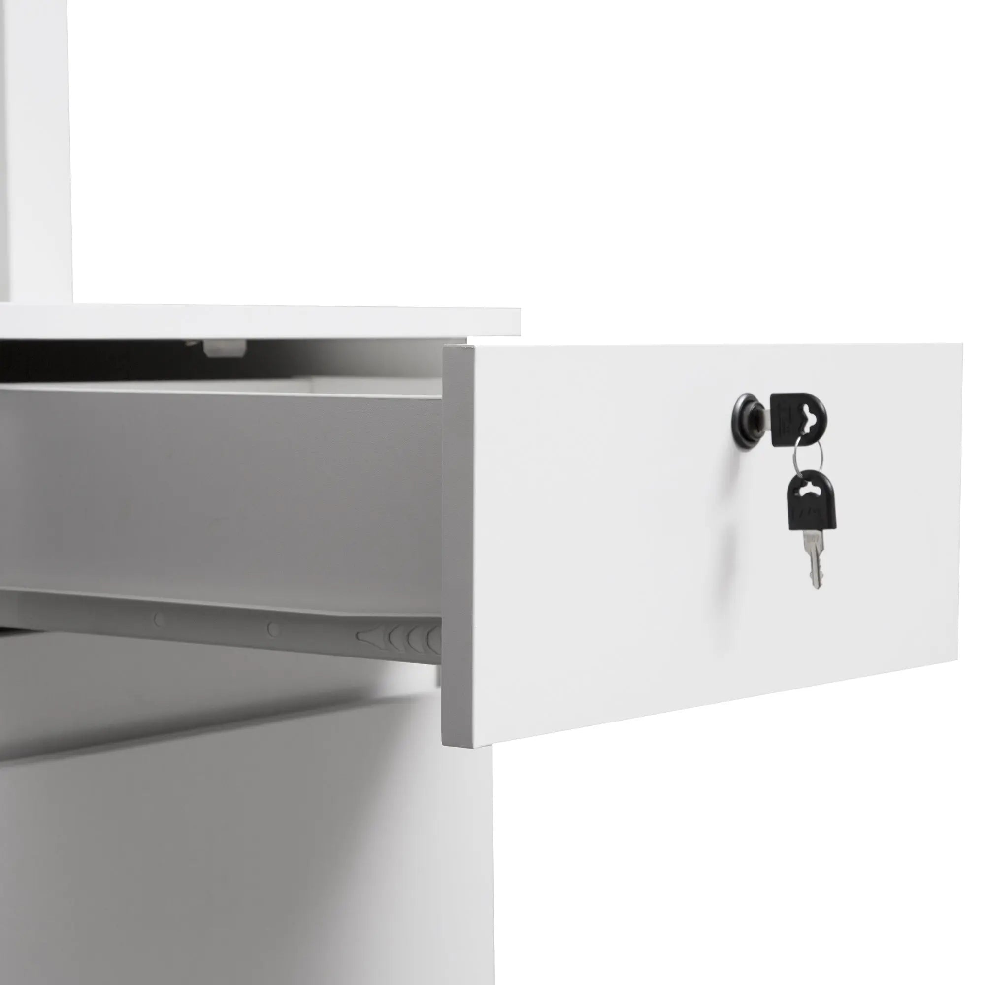 Bellemave® Computer Desk with Hutch & Bookshelf,with 3 AC Outlets and 2 USB Charging Ports Computer Desk with Hutch & Bookshelf,with 3 AC Outlets and 2 USB Charging Ports - Bellemave
