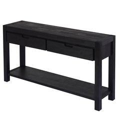 Bellemave® Console Table Entryway Table with 2 Drawers and 1 Shelf - Bellemave