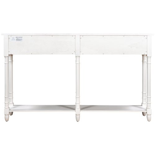 Bellemave® Console Table with Two Storage Drawers and Bottom Shelf - Bellemave