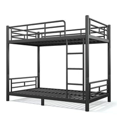 Bellemave® Convertible Full Bunk Bed – Space Saving Frame Splits into 2 Beds for Teens & Adults - Bellemave