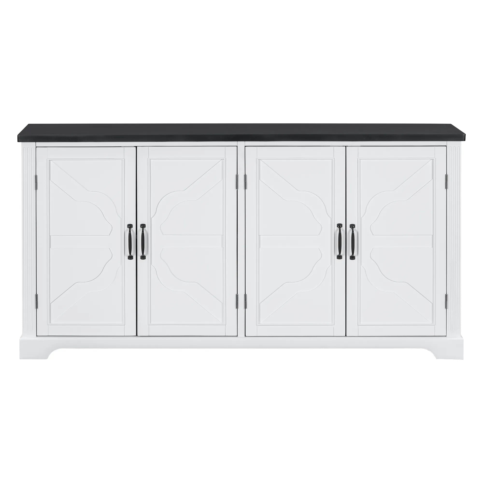 Bellemave® Country Style Wooden Sideboard with Pine Doors and Legs - Bellemave
