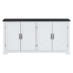 Bellemave® Country Style Wooden Sideboard with Pine Doors and Legs - Bellemave
