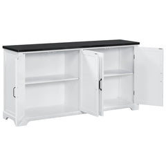 Bellemave® Country Style Wooden Sideboard with Pine Doors and Legs - Bellemave
