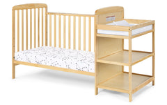 Bellemave® Crib and Changer Combo, Natural - Bellemave