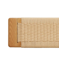Bellemave® Design Natural Oak Wood Dining Bench Bed Bench - Bellemave