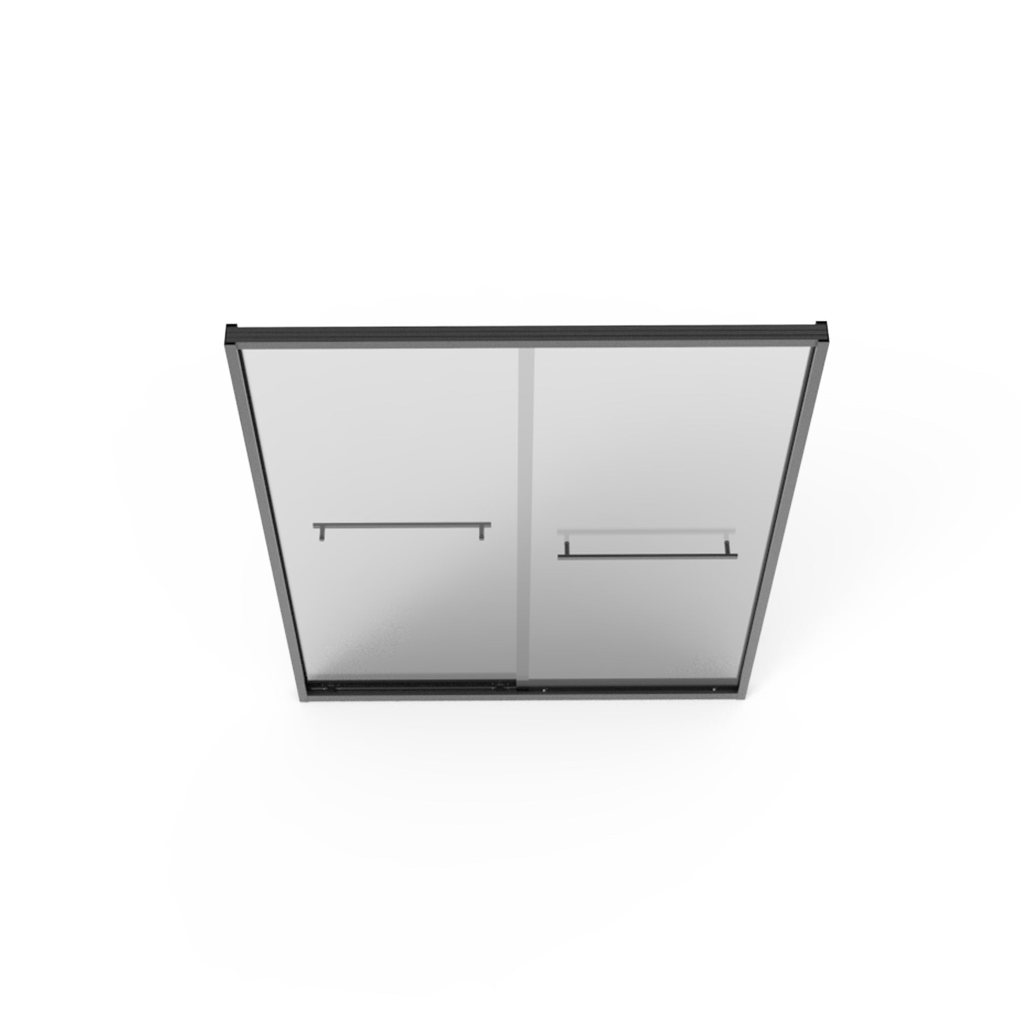 Bellemave® Double Sliding Glass Shower Doors for Walk in Shower, Bathroom Glass Doors Sliding - Bellemave