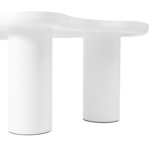 Bellemave® Easy Assembly Cloud Coffee Table with 3 Sturdy Legs - Bellemave