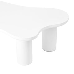 Bellemave® Easy Assembly Cloud Coffee Table with 3 Sturdy Legs - Bellemave