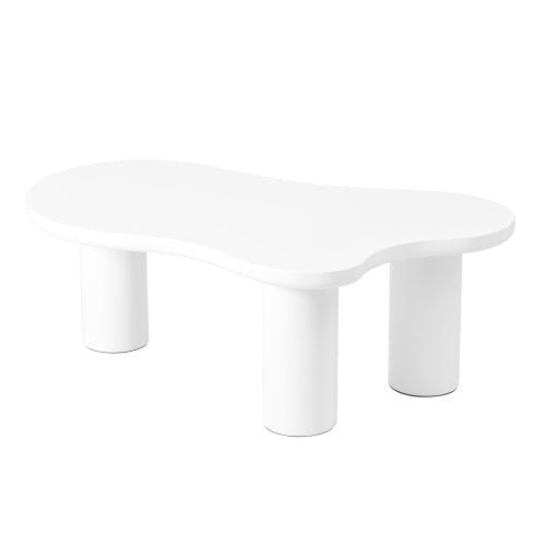 Bellemave® Easy Assembly Cloud Coffee Table with 3 Sturdy Legs - Bellemave