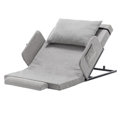 Bellemave® Electric Adjustable Bed Backrest with Safety Rails - 300 lbs Capacity, 4 - 68° Lift Range, Machine Washable Cover - Ideal for Elderly, Pregnancy, Patient Care & Mobility Assistance - Bellemave