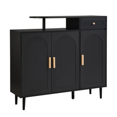 Bellemave® Elegant Shoe Cabinet with Adjustable Shelves and Solid Wood Legs - Bellemave