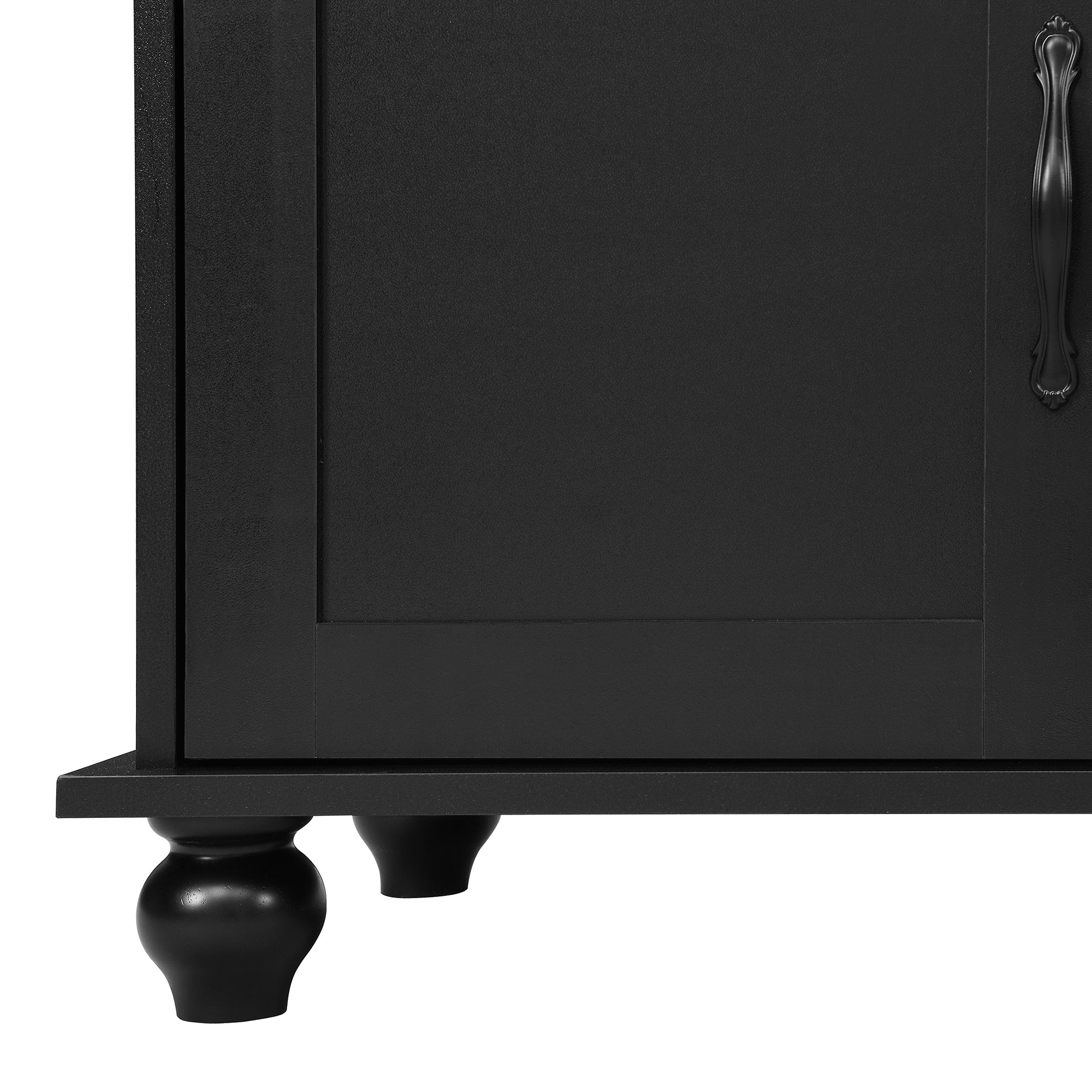 Bellemave® Entryway Cabinet with Widen Mudroom Bench ，Black，sit and change shoes，Everyone - Bellemave