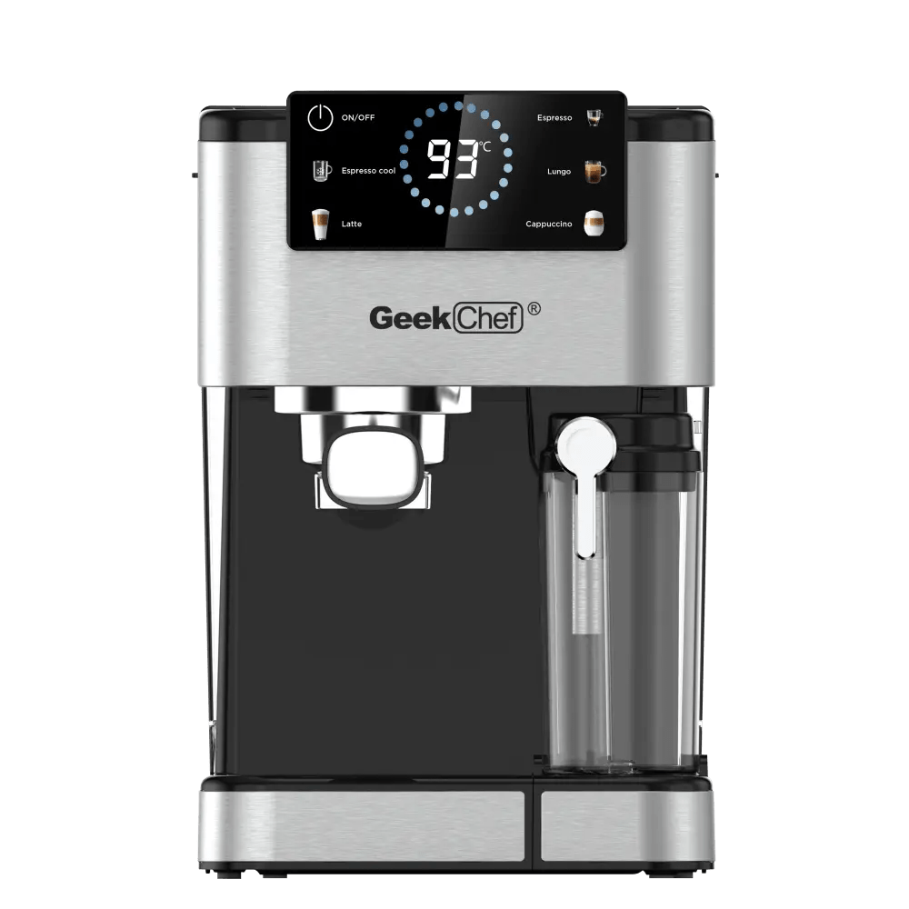 Bellemave® Espresso Coffee Maker for Home - 20 Bar Coffee Maker with Automatic Milk Frother,TouchScreen,ESE POD & Instant Heating - Bellemave