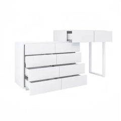 Bellemave® Extended Desktop 10 Drawers Chest of Drawer without Handle - Bellemave