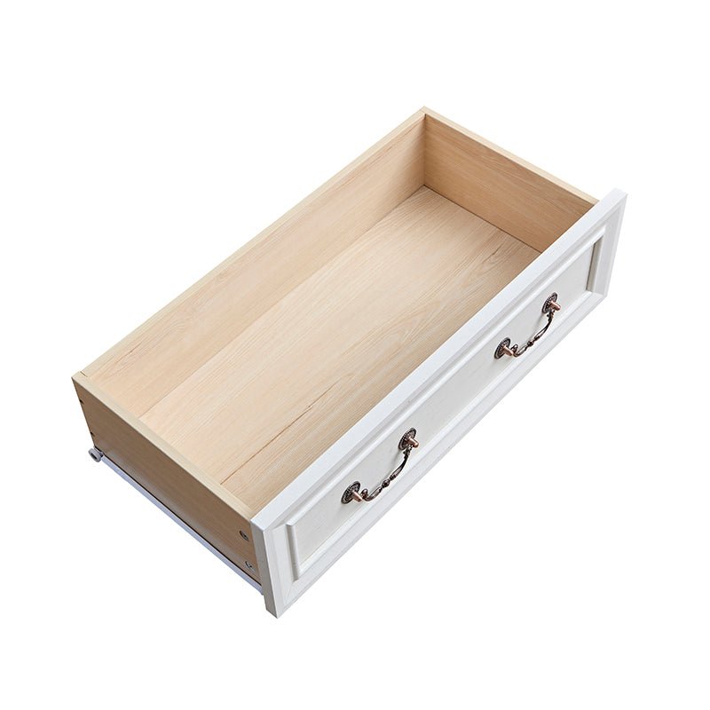 Bellemave® Farmhouse Style 5 Drawer Dresser Chest with Base - Bellemave