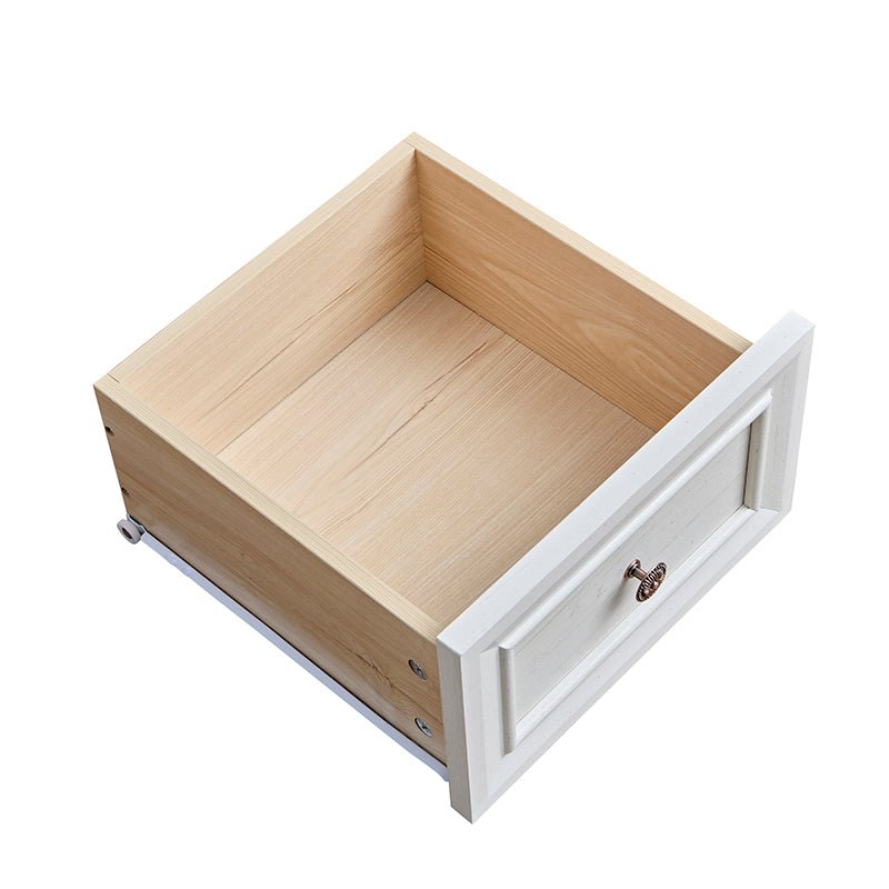 Bellemave® Farmhouse Style 5 Drawer Dresser Chest with Base - Bellemave