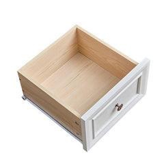 Bellemave® Farmhouse Style 5 Drawer Dresser Chest with Base - Bellemave