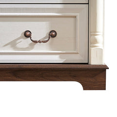 Bellemave® Farmhouse Style 6 Drawer Dresser Chest with Base - Bellemave