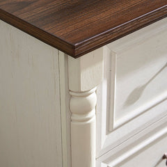 Bellemave® Farmhouse Style 6 Drawer Dresser Chest with Base - Bellemave