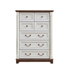 Bellemave® Farmhouse Style 7 Drawer Dresser Chest with Base - Bellemave