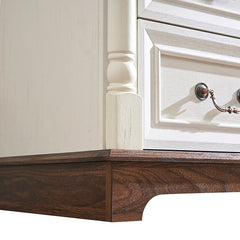 Bellemave® Farmhouse Style 7 Drawer Dresser Chest with Base - Bellemave