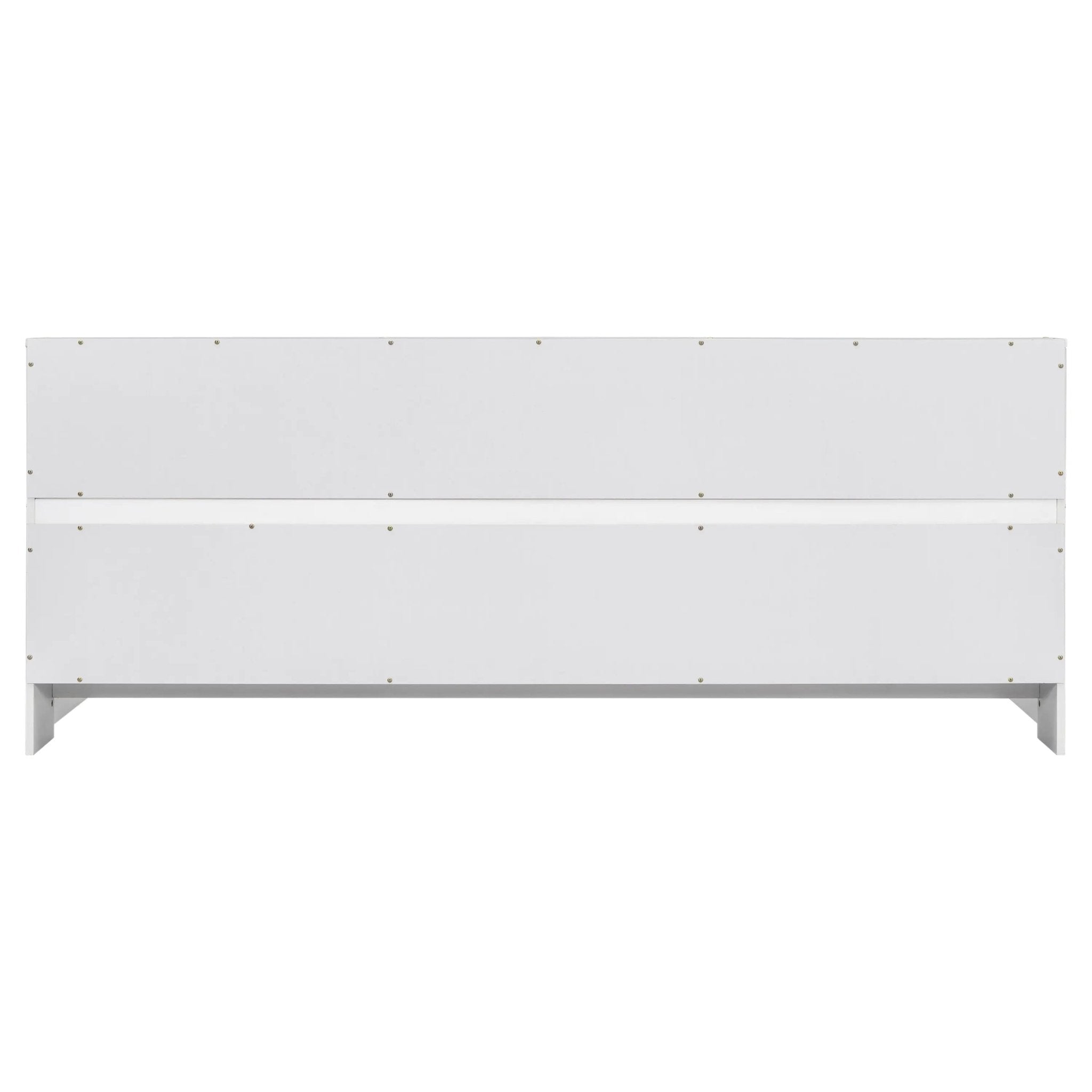 Bellemave® Floor Bed with Bedside Bookcase,Shelves,Guardrails - Bellemave